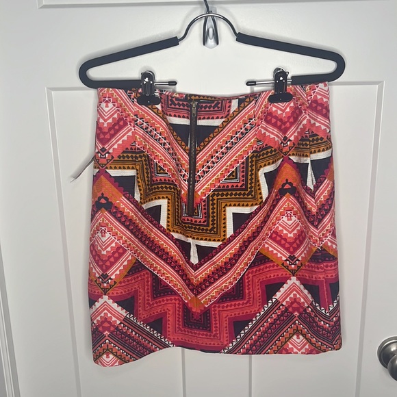Aztec print Merona skirt size 6 - Picture 2 of 5
